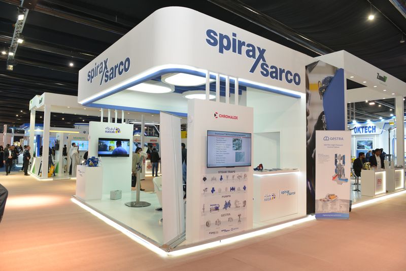 جناح Spirax Sarco بشاشات البيانات